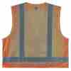 Glowear By Ergodyne 2XL Orange Economy Surveyors Vest Class 2 - Single Size 8249Z-S